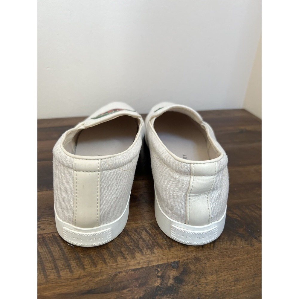 Katy Perry‎ Strawberry Slip On Loafer Shoes 9.5 Kerry - Picture 4 of 10